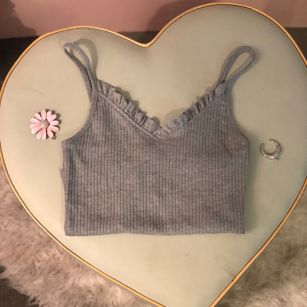 Not Your Mothers Ruffled Top